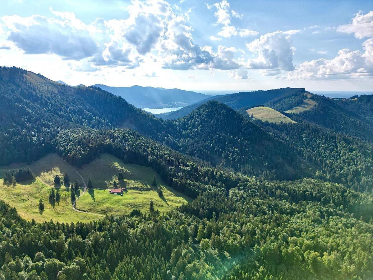 Alpenoase Schliersee - Grosse Suite Mit Sauna Oder Gemuetliche Studio Appartements Luaran gambar