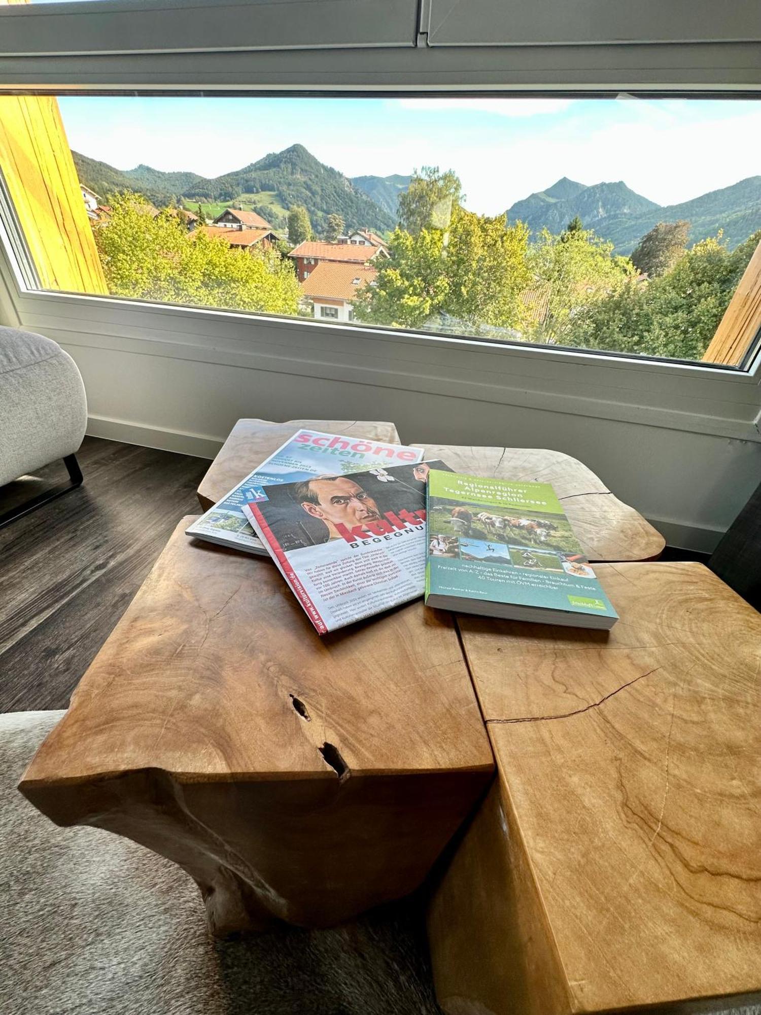 Alpenoase Schliersee - Grosse Suite Mit Sauna Oder Gemuetliche Studio Appartements Bilik gambar