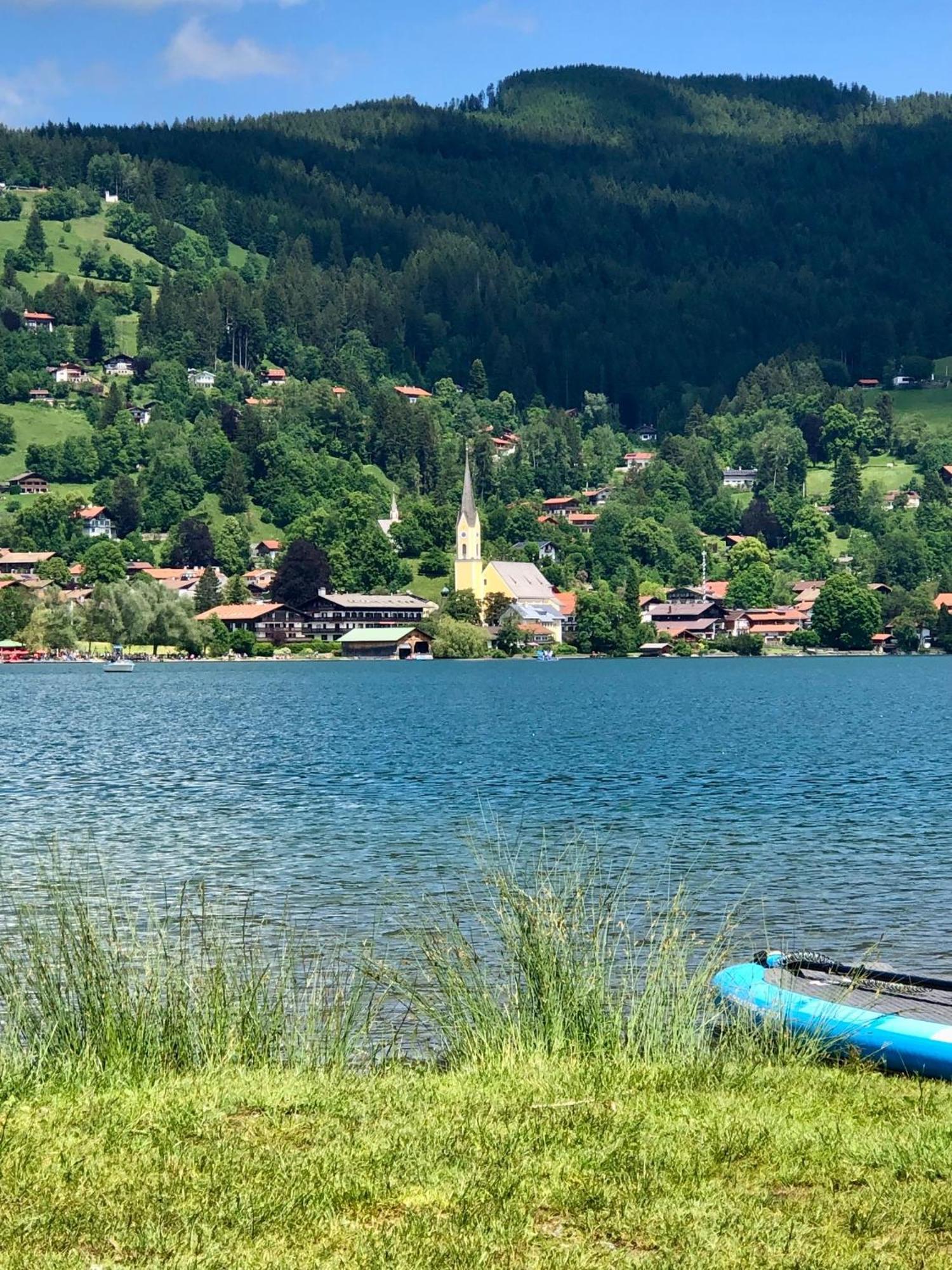 Alpenoase Schliersee - Grosse Suite Mit Sauna Oder Gemuetliche Studio Appartements Luaran gambar